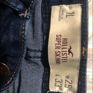Hollister super skinny jeans